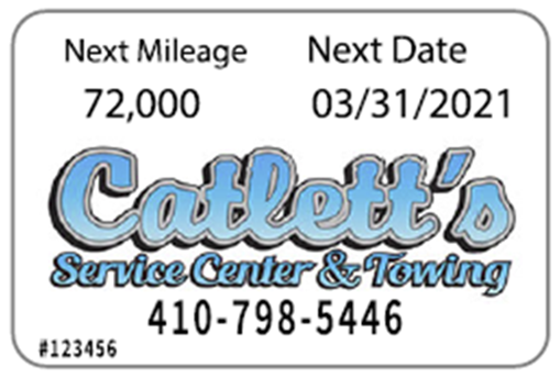 PrePrinted Label